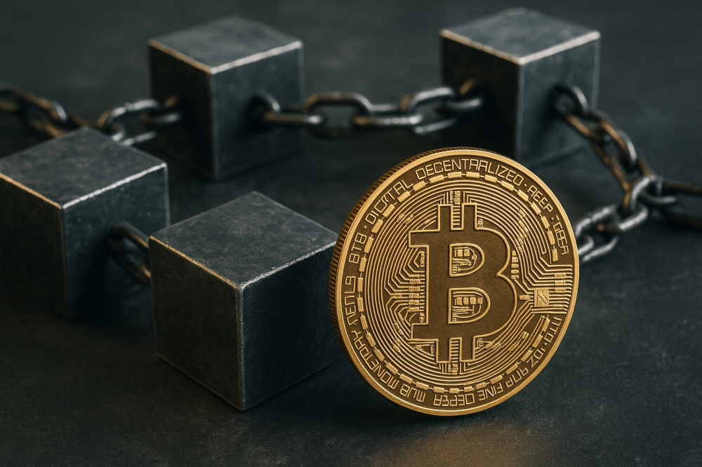 Bitcoin Sicherheit durch Blockchain 